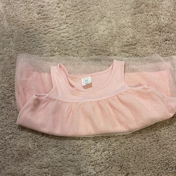 Toddler Girls Baby Gap Pink Sparkle Tulle Tank 2T - Picture 6 of 8